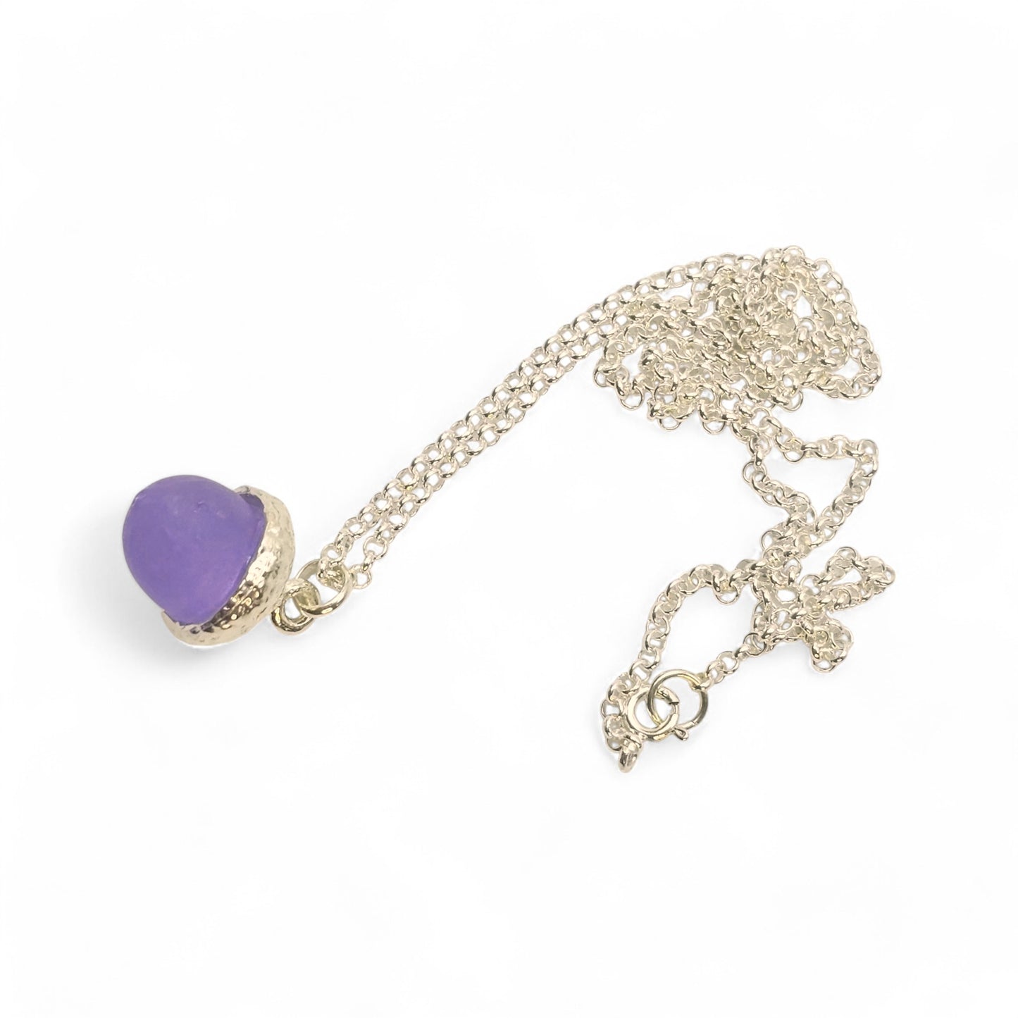 Acorn Necklace - Amethyst