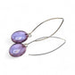 Lollipop Marquise Earrings - Lavender