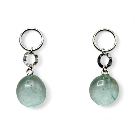 Lollipop Drop Earrings - Lagoon