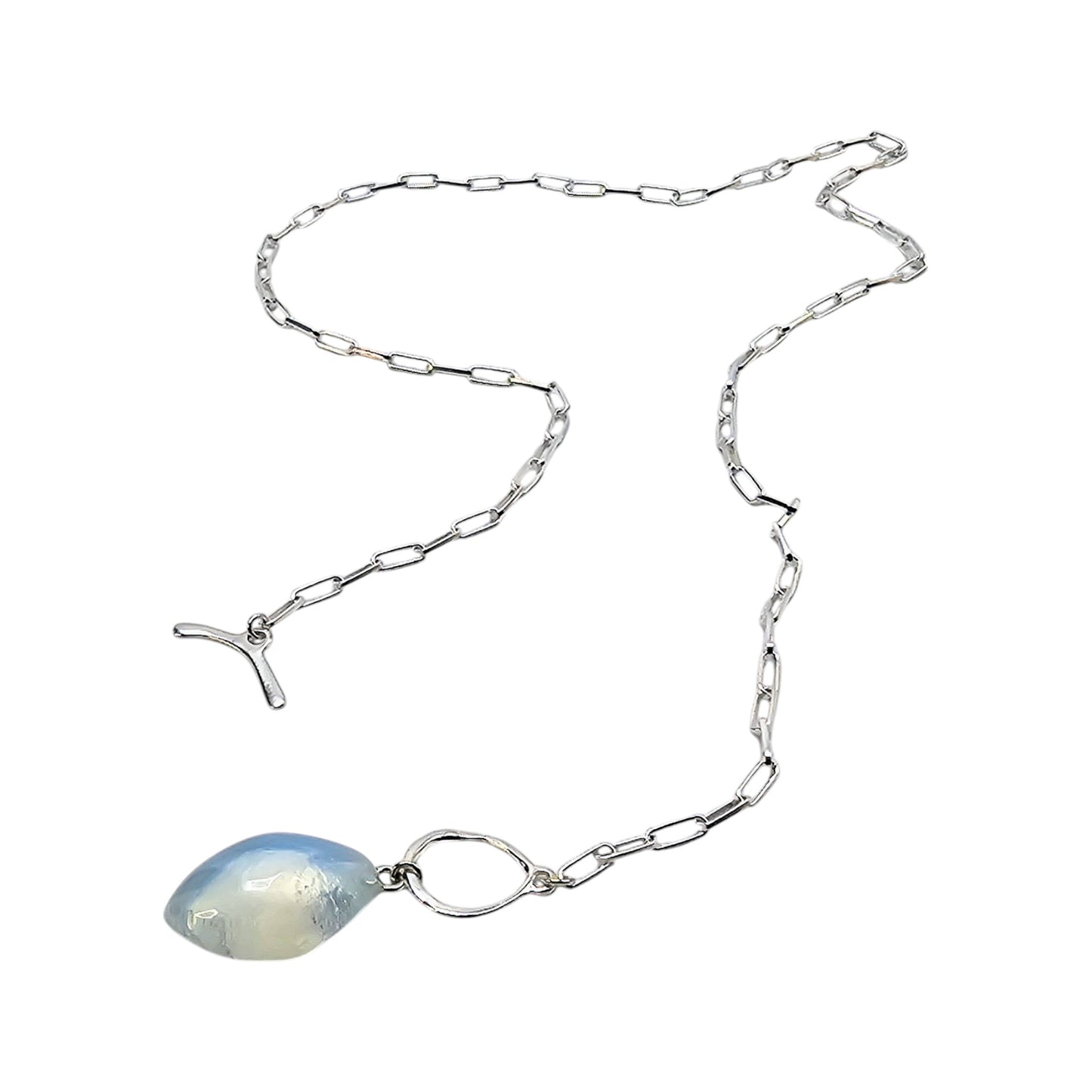 Pebble Luxe Choker - Lagoon / Opaline