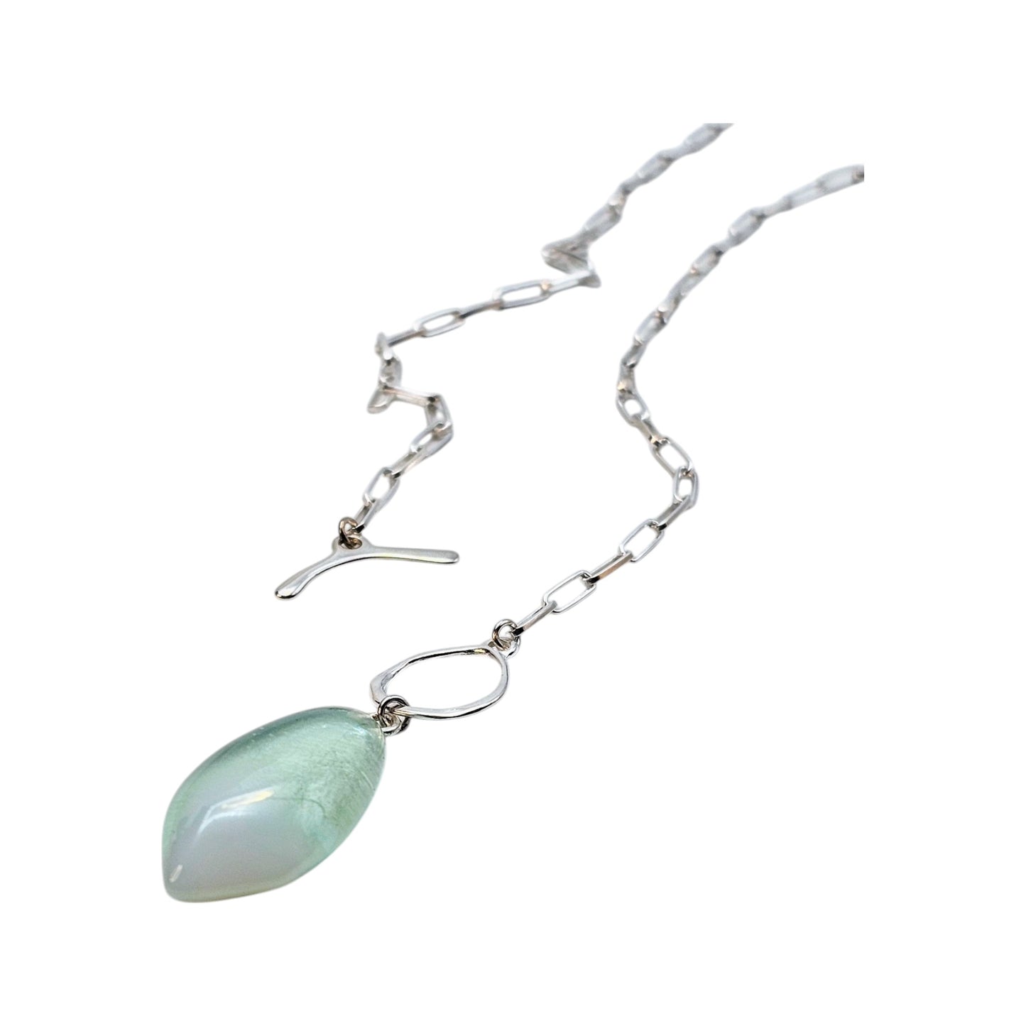 Pebble Luxe Choker - Lagoon / Opaline