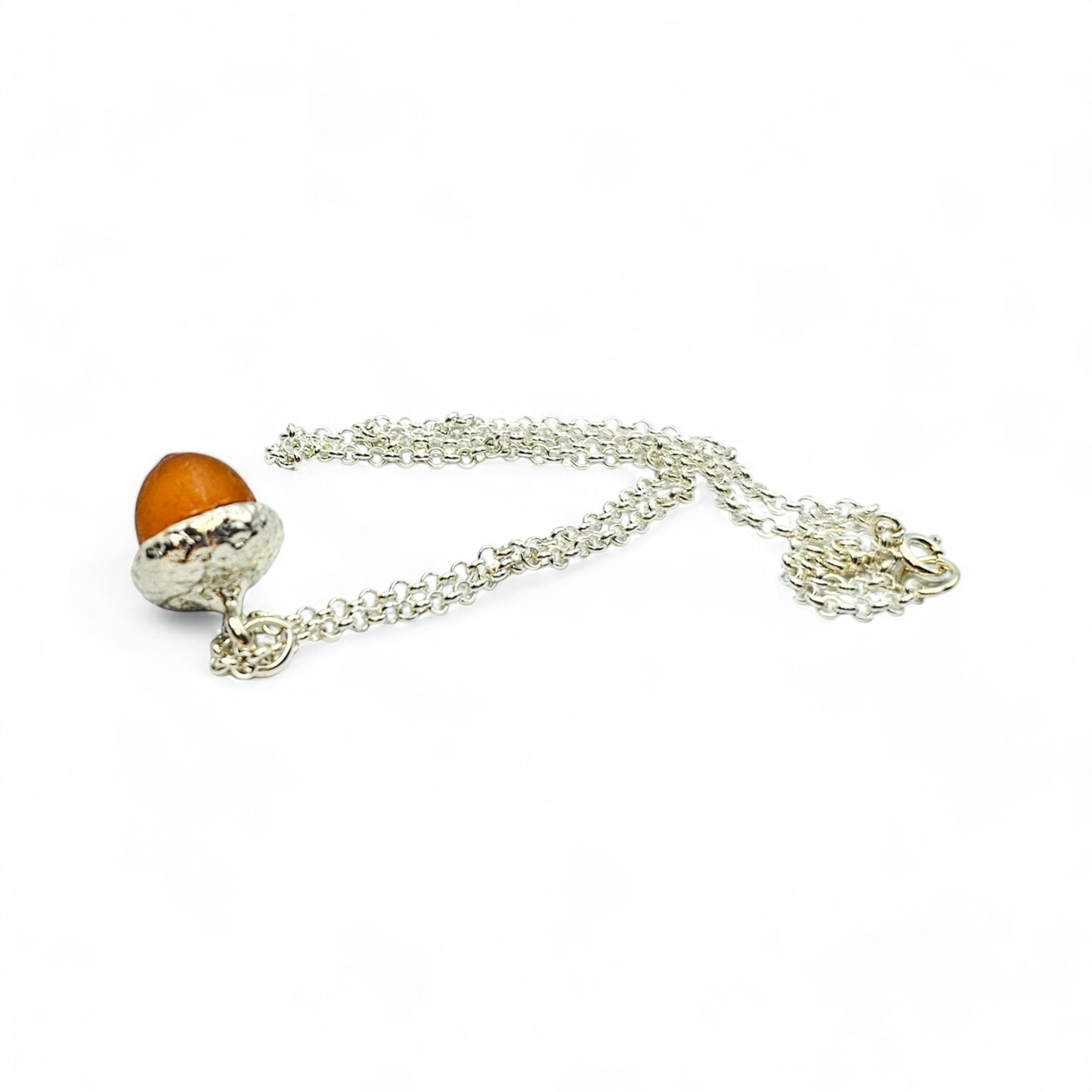 Acorn Necklace - Amber