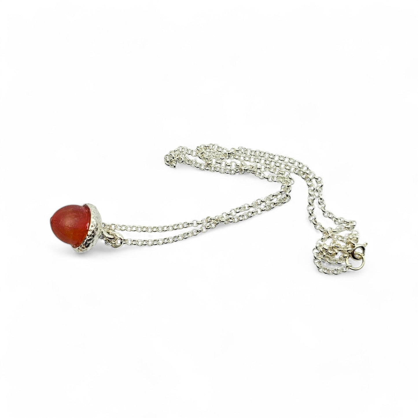 Acorn Necklace - Amber