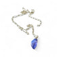 Faceted Satellite Necklace - Amethyst / Opaline