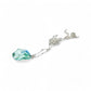 Faceted Satellite Necklace - Lagoon / Opaline